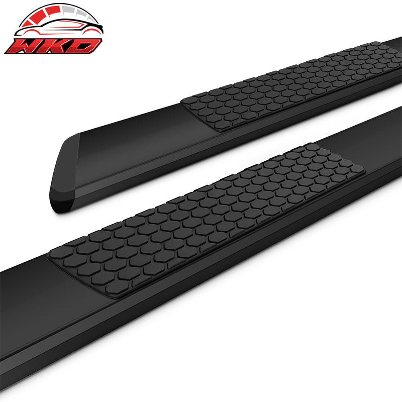 Fits 19-25 Ram 1500 Crew Cab OE Black 5in Side Step Nerf Bars Running Boards 2PC