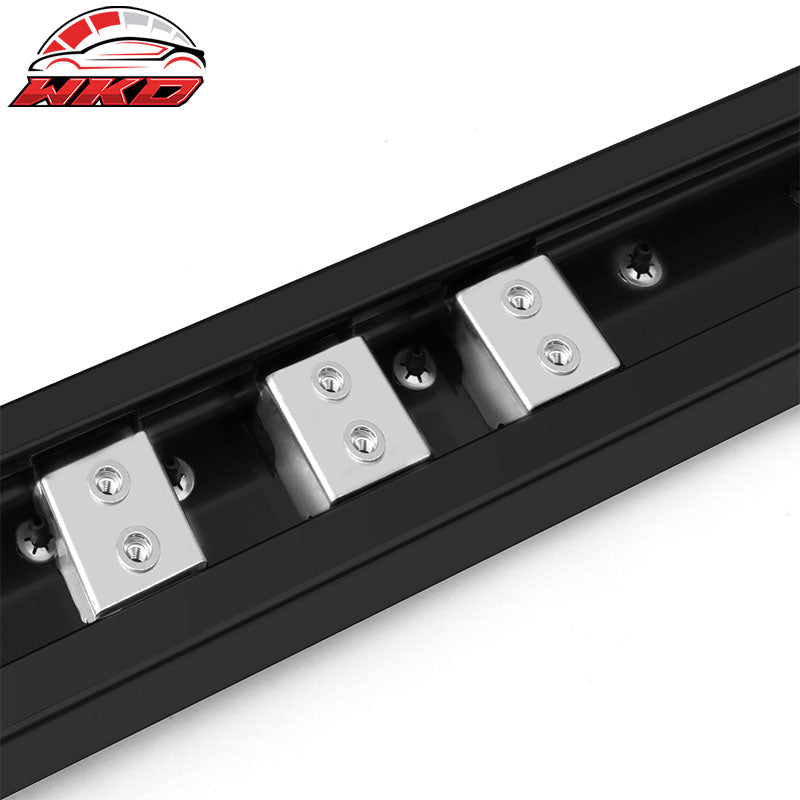 Fits 19-25 Ram 1500 Quad Cab OE Black 5in Side Step Nerf Bars Running Boards