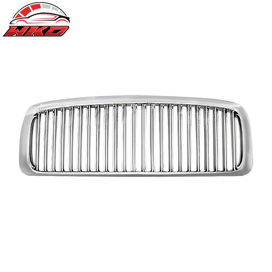 Wholesale 02-05 Dodge Ram 1500 2500 3500 Vertical Style Front Upper Grille Chrome