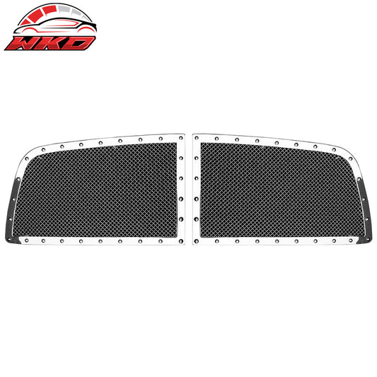 Wholesale 09-13 Dodge Ram 1500 Mesh Style Chrome Front Insert Grille Stainless Steel