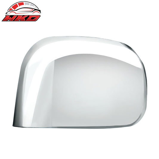 Wholesale 02-08 Dodge Ram Rear Side View Mirror Covers Caps Overlay Chrome ABS Pair - Wikond Auto