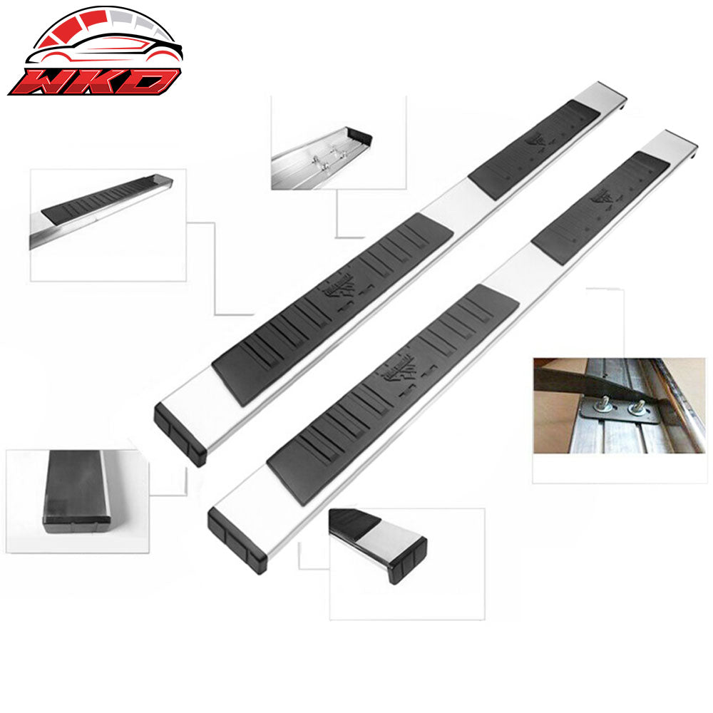 Fits 09-23 Dodge Ram 1500 2500 3500 Quad Cab Black 5" Running Boards Side Steps
