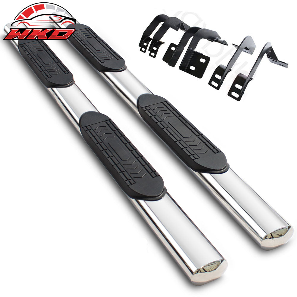 Fits 09-23 Dodge Ram 2500 3500 Crew Cab 5 in Side Step Bar Running Boards 2PC