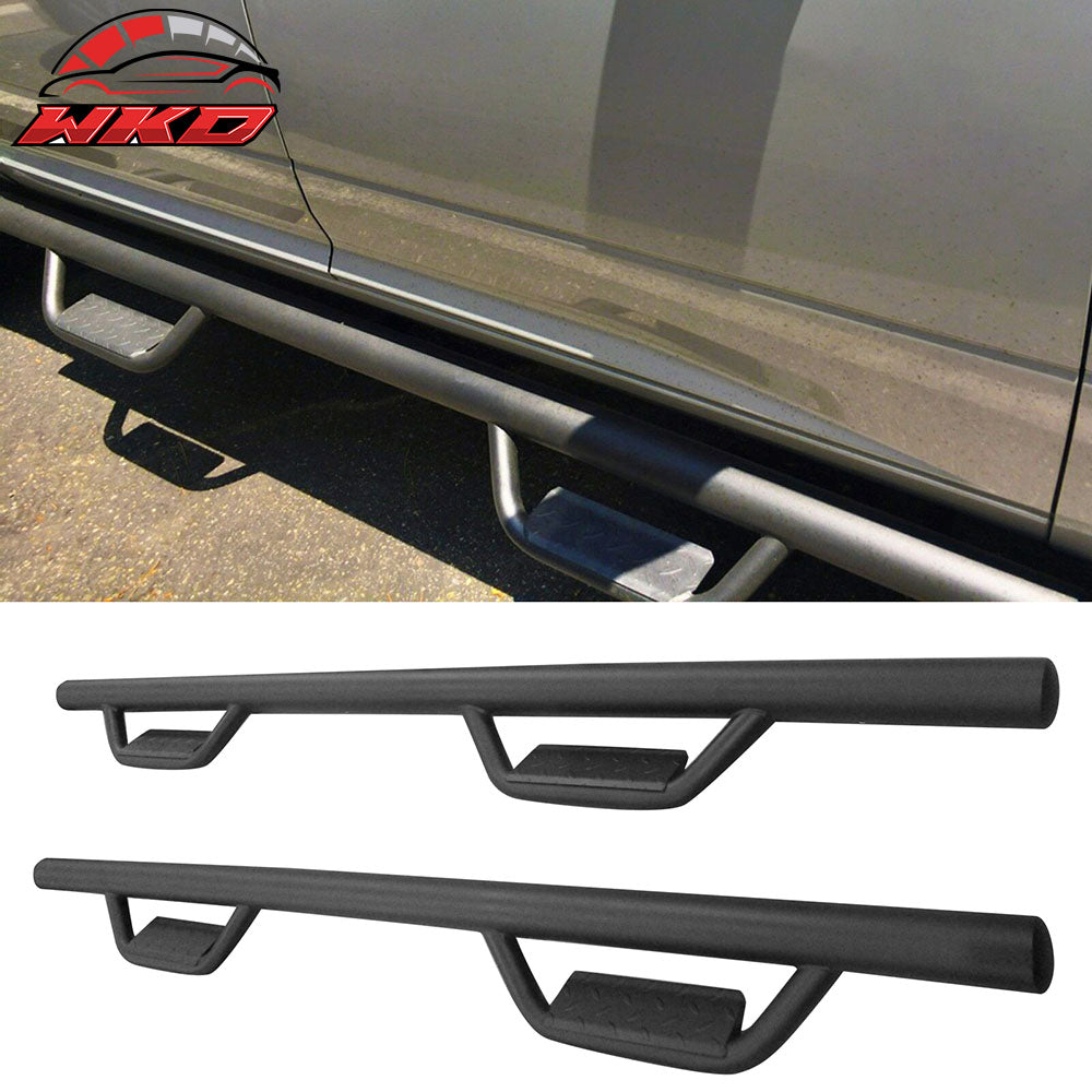 Fits 09-18 Dodge Ram 1500 2500 3500 Crew Cab Running Boards Side Step Nerf Bars