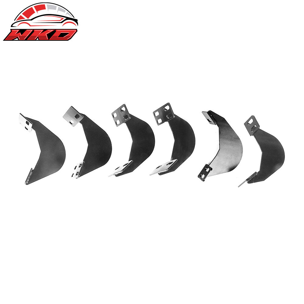 Fits 09-23 Ram 1500 10-18 2500 3500 Quad Cab IKON V1 Style Running Boards Silver