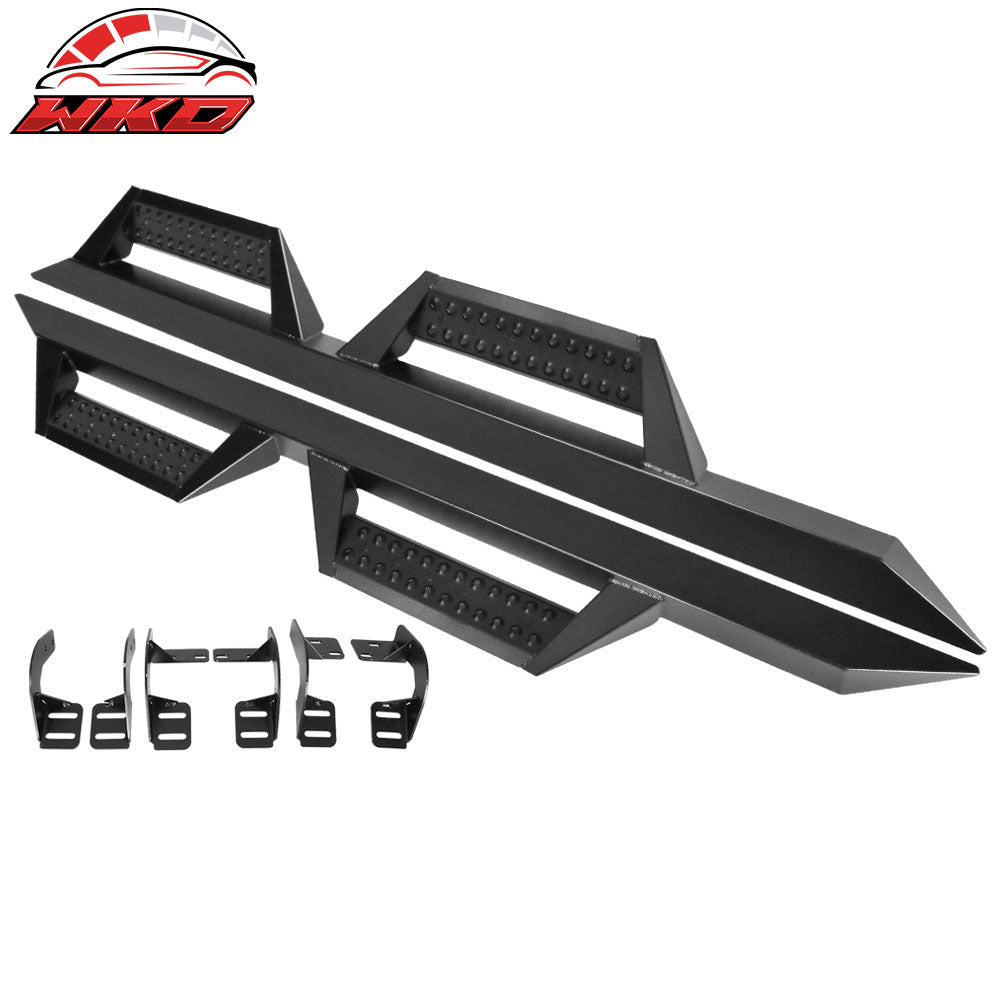 Fits 09-23 Dodge Ram Crew Cab BZ Style Side Step Bars