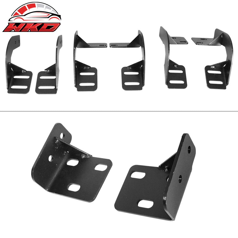 Fits 09-23 Dodge Ram Crew Cab BZ Style Side Step Bars
