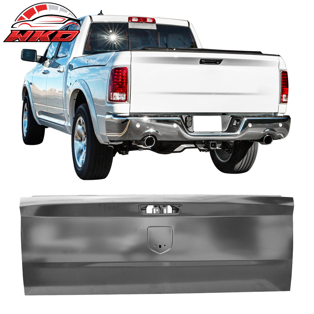 Fits 09-23 Ram 1500 2500 3500 OE Style Black Tailgate - Steel
