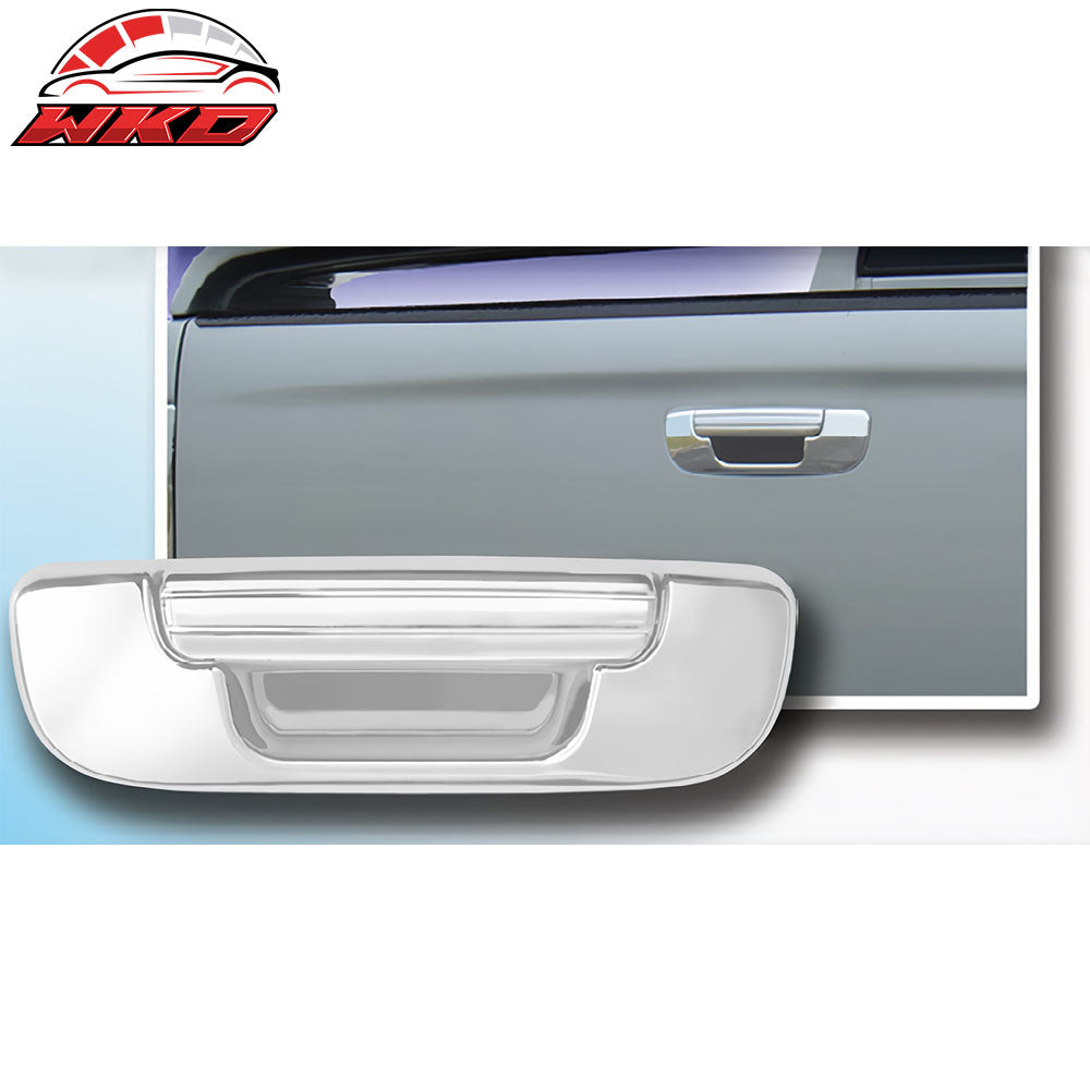 Fits 02-08 Ram 1500 03-09 2500 3500 Rear Tailgate Handle Cover Trim Chrome ABS