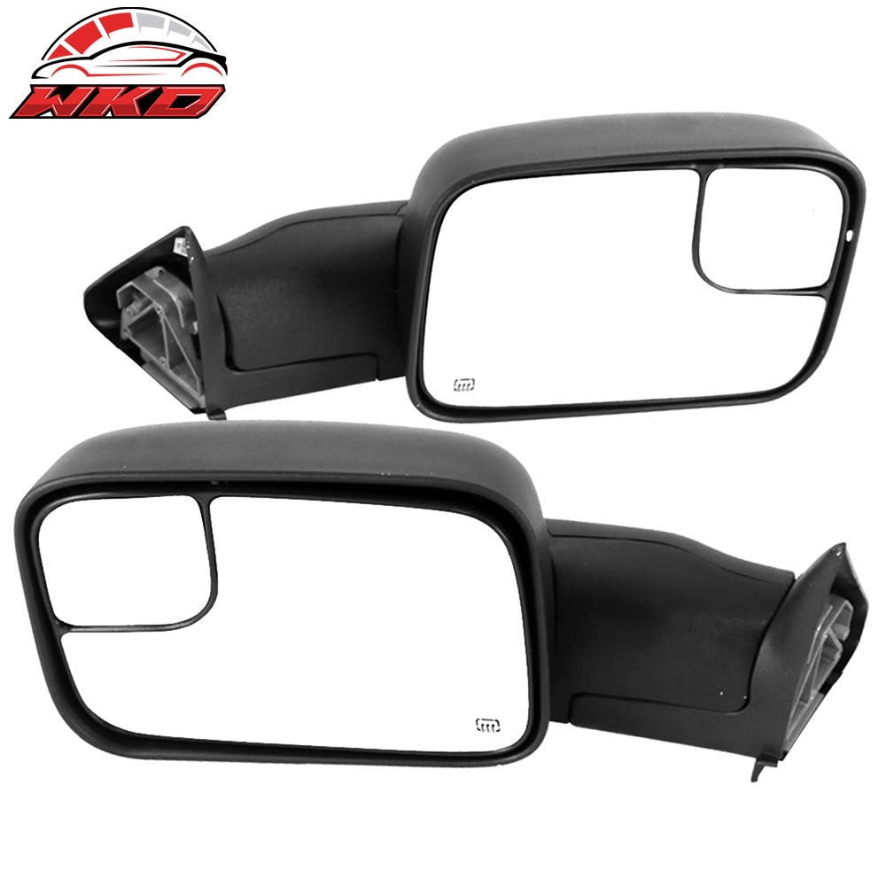 Wholesale 98-01 Ram 1500 2500 3500 Side View Tow Mirrors Power Heated Left Right 2PC