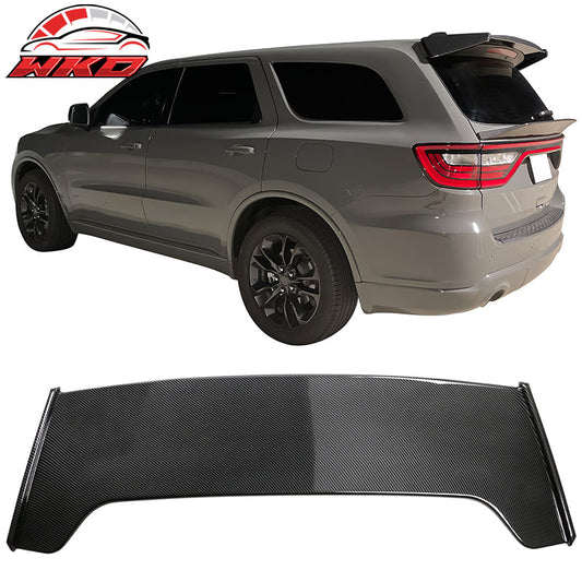 Wholesale 21-26 Dodge Durango IKON Style Rear Roof Spoiler Lip Carbon Fiber Print ABS