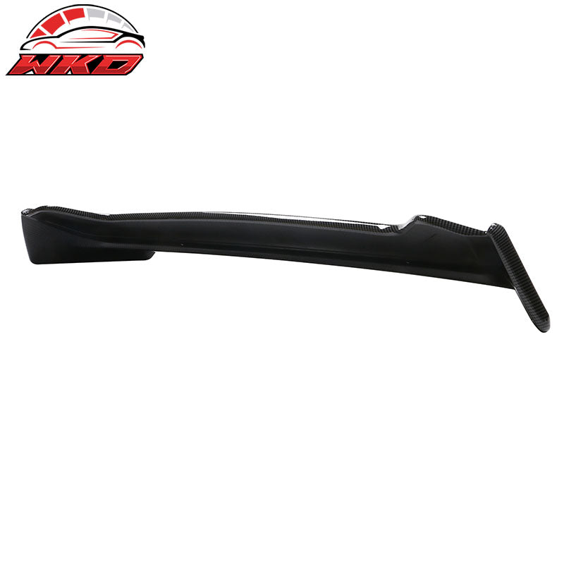 Fits 21-26 Dodge Durango IKON Style Rear Roof Spoiler Lip Carbon Fiber Print ABS