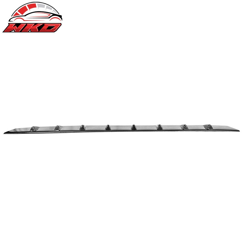 Fits 11-23 Dodge Charger IKON Shark Fin Roof Spoiler Wing - Carbon Fiber Print