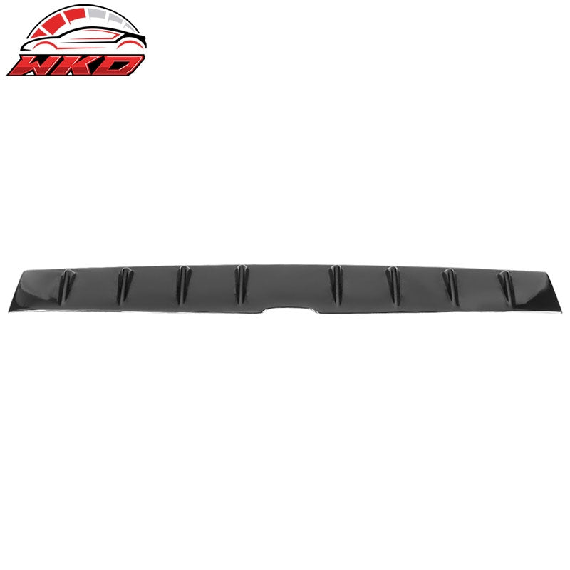 Fits 08-23 Dodge Challenger IKON Roof Spoiler Wing Gloss Black