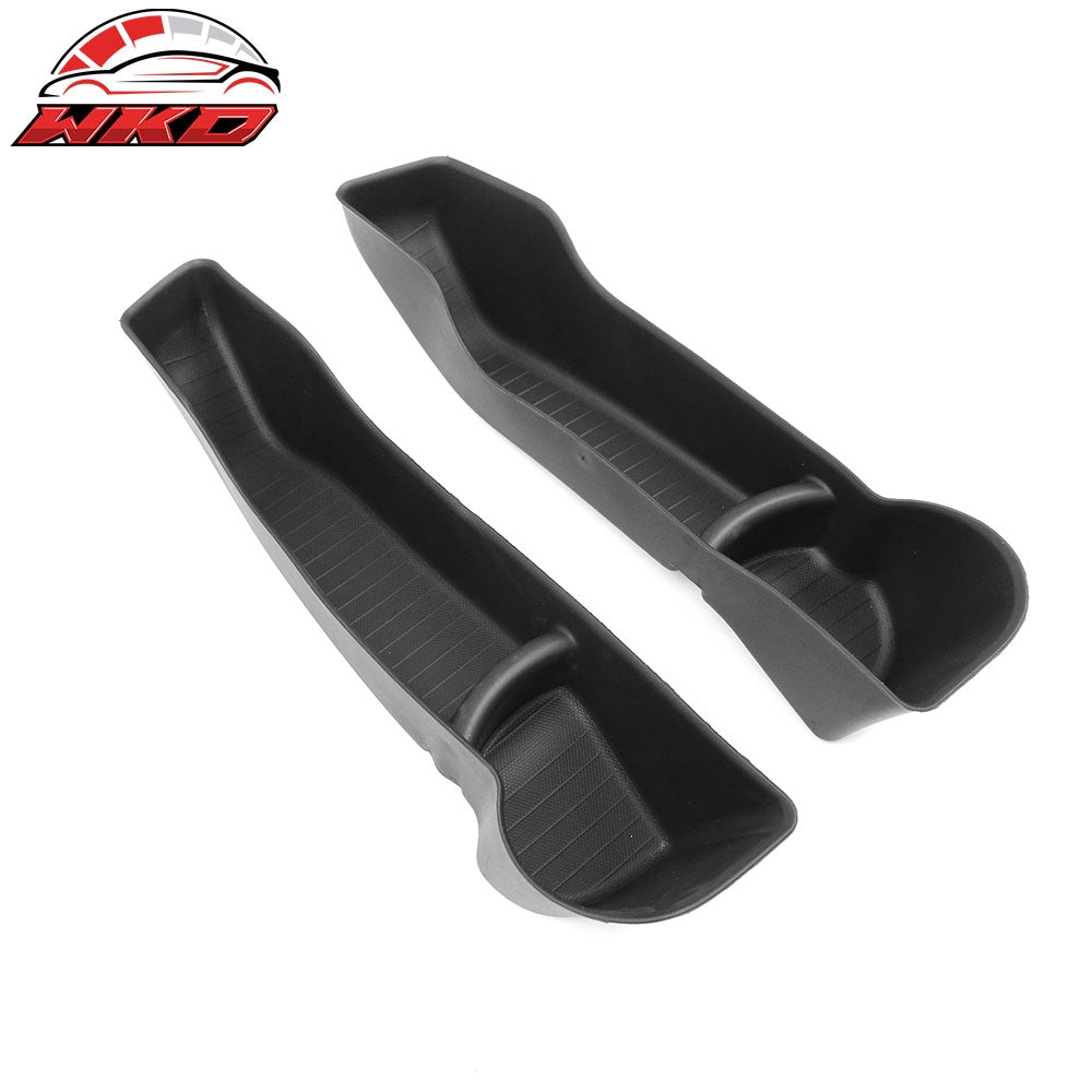 For 20-23 Tesla Model Y Black Door Side Storage Box Insert Tray Organizer Holder