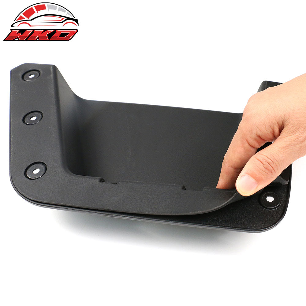 Fits 21-25 Ford Bronco 4-Door Black Rear Door Storage Pockets Box TPE + ABS