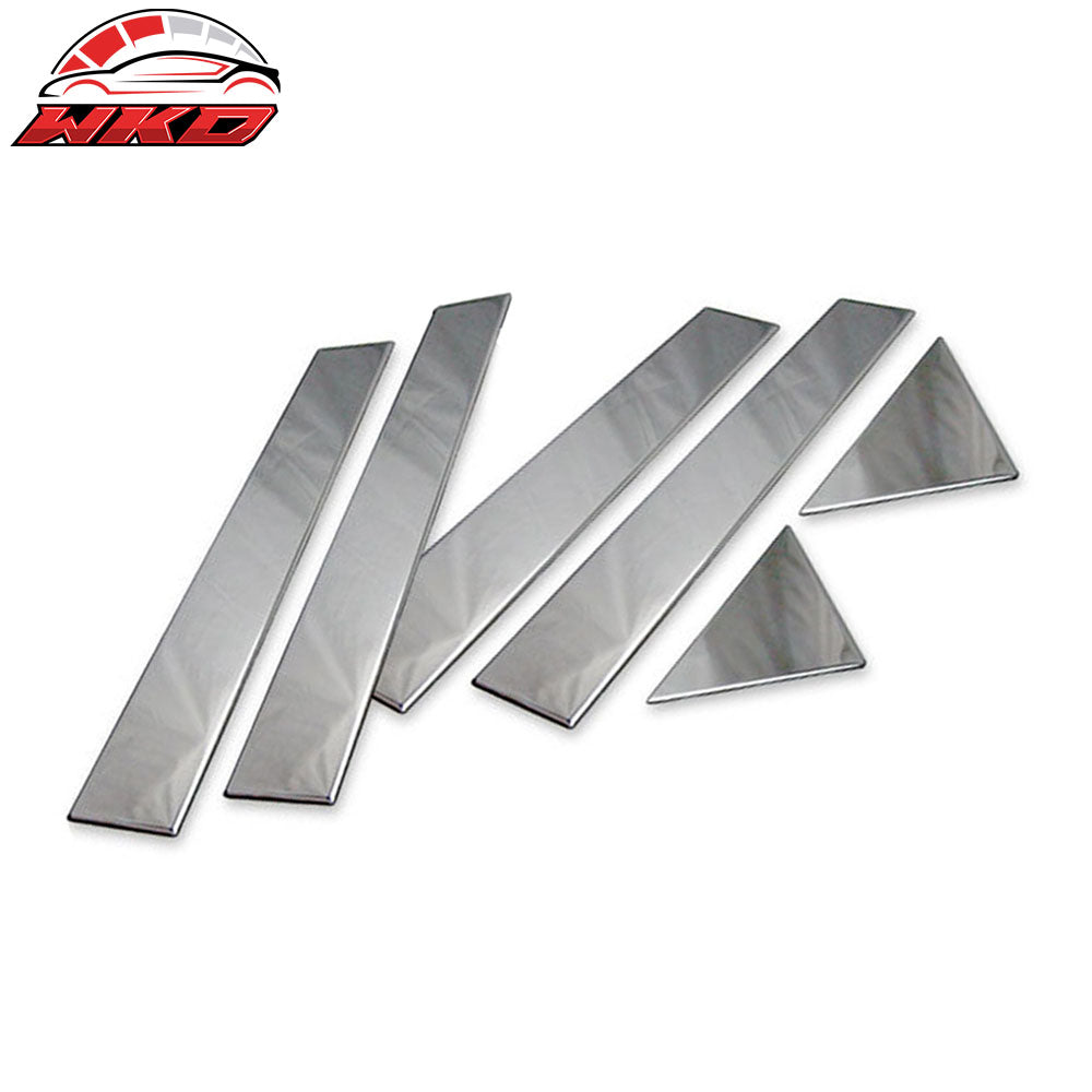 Fits 05-10 Chrysler 300/300C 05-08 Magnum Stainless Steel Door Pillar Trim Cover