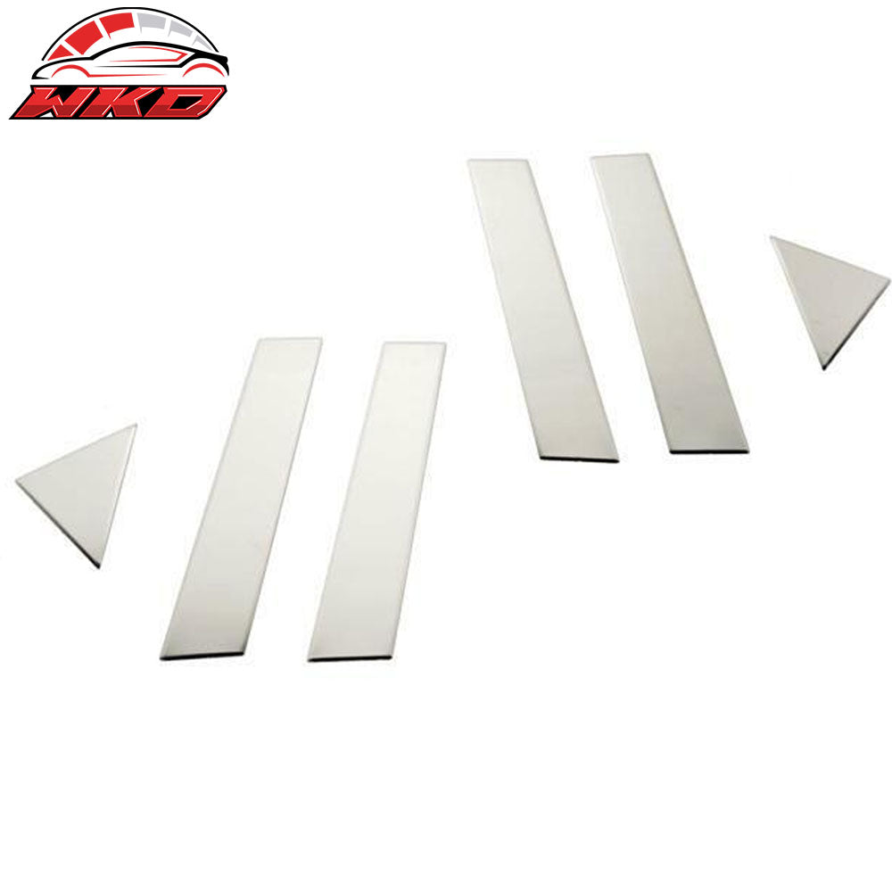 Fits 05-10 Chrysler 300/300C 05-08 Magnum Stainless Steel Door Pillar Trim Cover