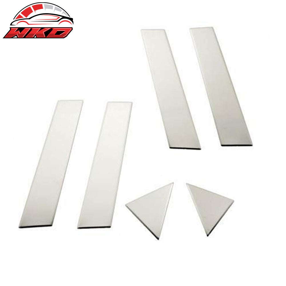 Fits 05-10 Chrysler 300/300C 05-08 Magnum Stainless Steel Door Pillar Trim Cover