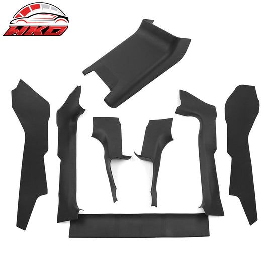 2024 Tesla Model 3 8PCS Door Sill Protector+Seat Kick Panel+Anti-Kick Cover | Wholesale