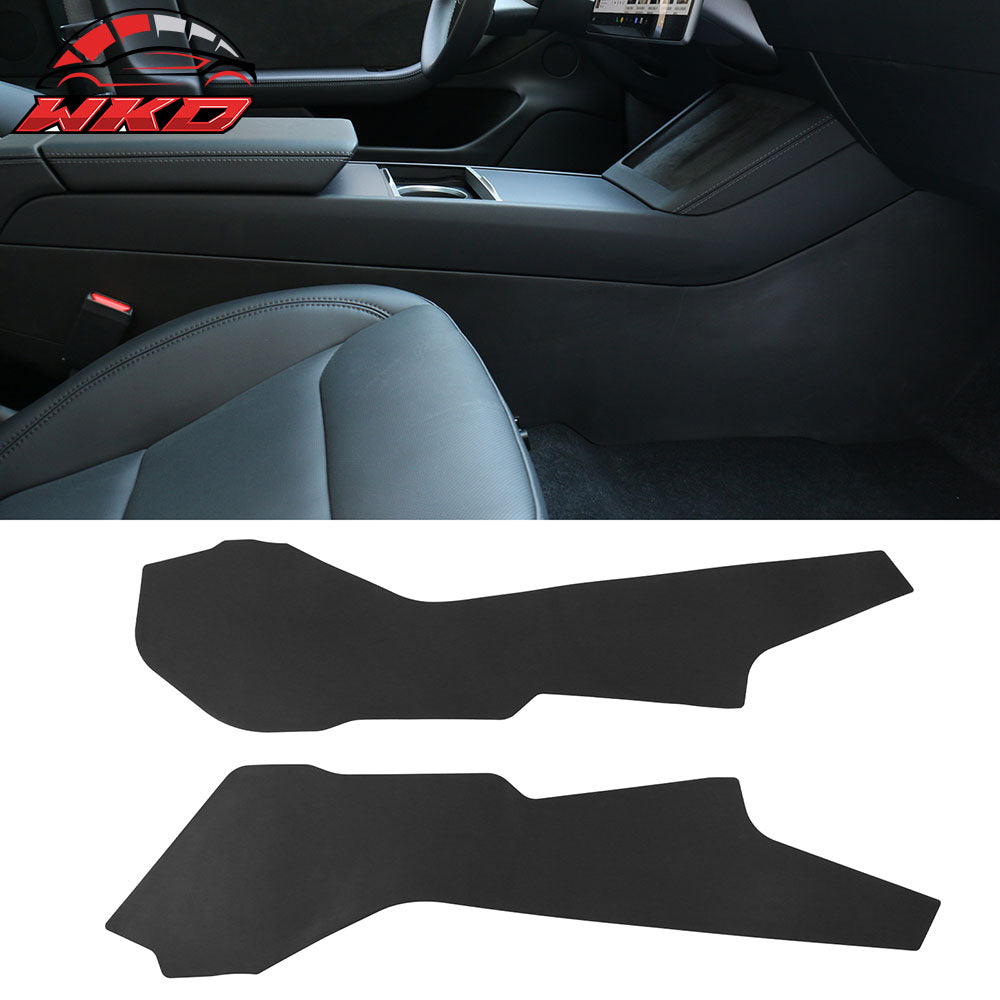 Fits 2024 Tesla Model 3 8PCS Door Sill Protector+Seat Kick Panel+Anti-Kick Cover