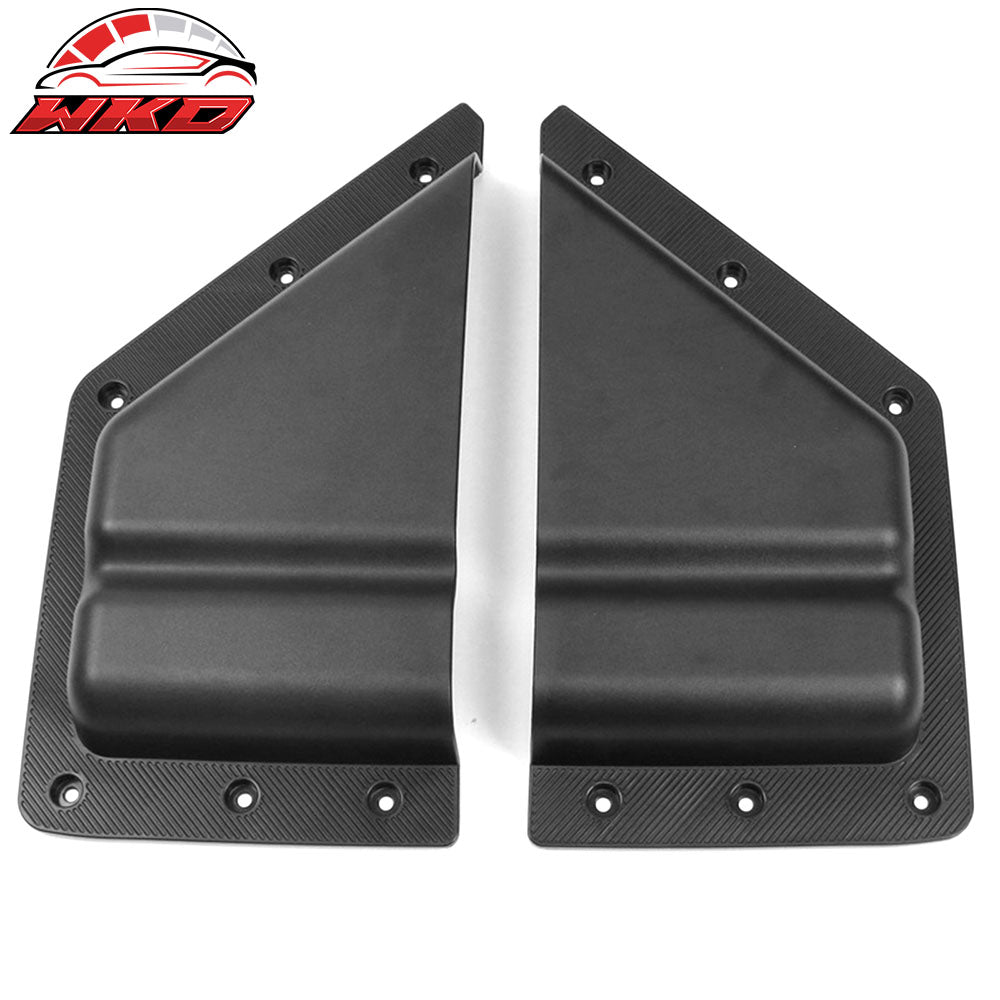 2021-25 Ford Bronco 2/4 Door Black Front Door Storage Pocket Box TPE + ABS | Wholesale