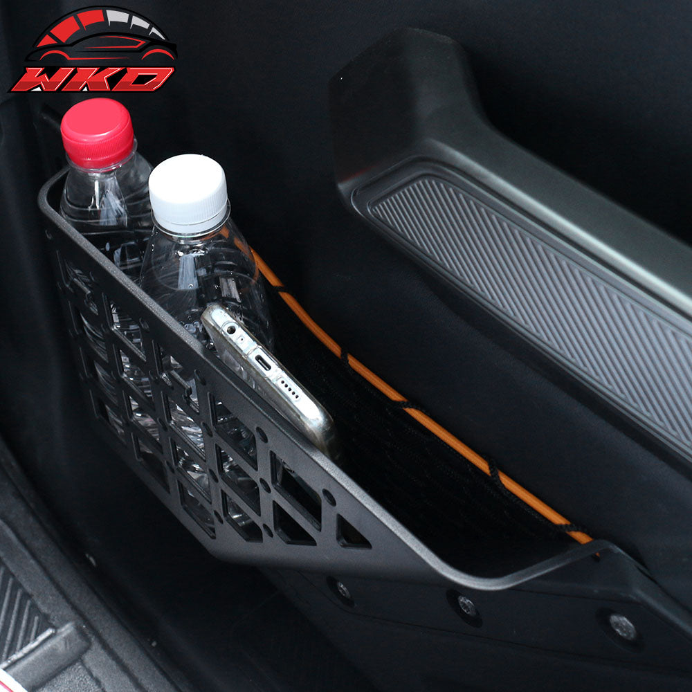 Fits 21-25 Ford Bronco 2/4 Door Front Door Storage Pocket Organizer Box ABS 2PCS