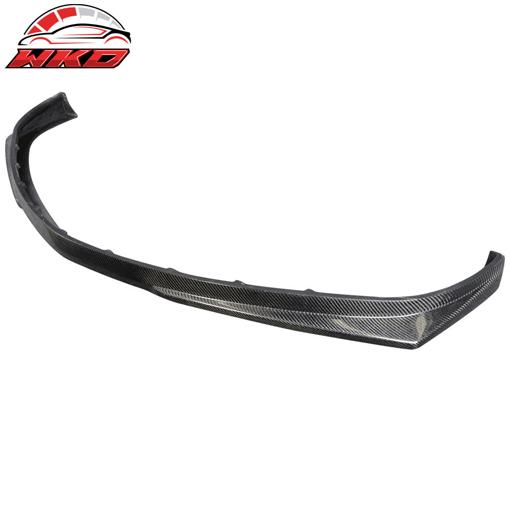 Fits 03-05 Mitsubishi EVO 8 JDM Style Front Bumper Lip Matte Carbon Fiber