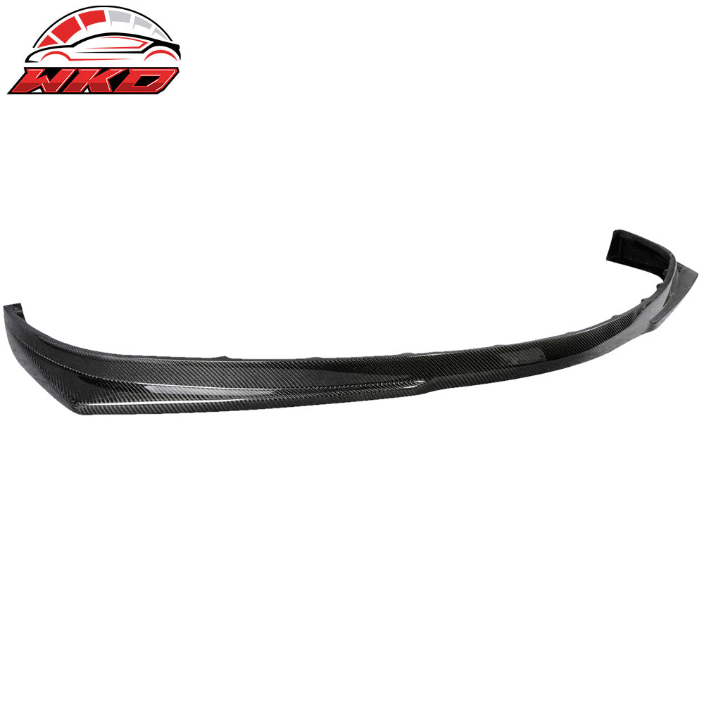 Fits 03-05 Mitsubishi EVO 8 JDM Style Front Bumper Lip Matte Carbon Fiber