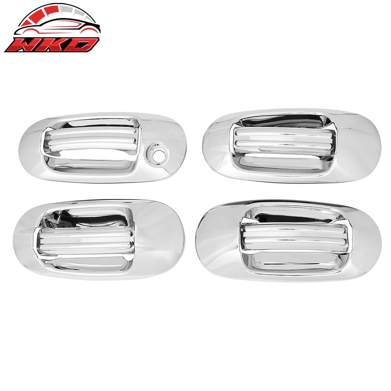 Wholesale 03-17 Expedition Navigator Front Rear Door Handle Cover W/ 1-Keyhole Chrome