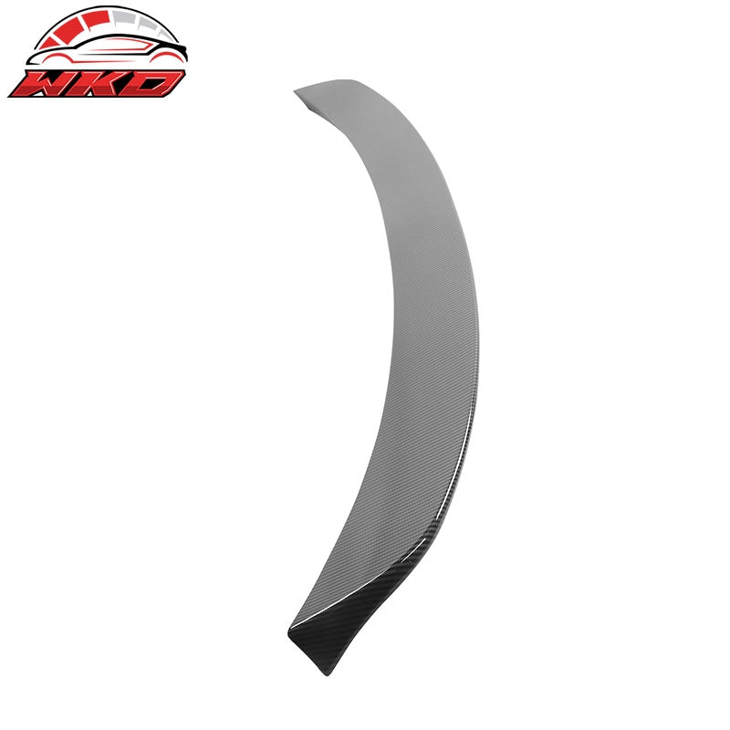 Fits 16-19 Ford Explorer Duckbill Style Middle Trunk Spoiler Carbon Fiber Print
