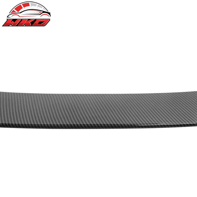 Fits 16-19 Ford Explorer Duckbill Style Middle Trunk Spoiler Carbon Fiber Print