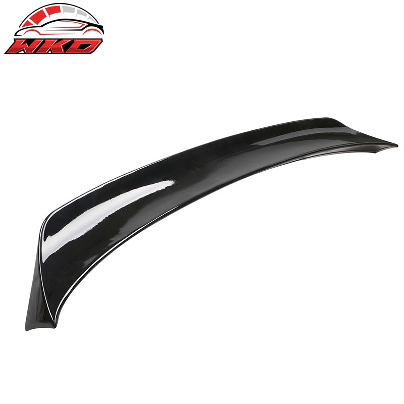 Fits 20-24 Ford Explorer Gloss Black Duckbill Style Trunk Spoiler Middle Lip ABS