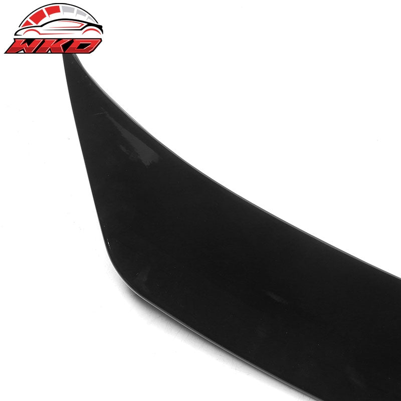Fits 20-24 Ford Explorer Gloss Black Duckbill Style Trunk Spoiler Middle Lip ABS