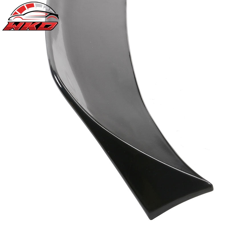 Fits 20-24 Ford Explorer Gloss Black Duckbill Style Trunk Spoiler Middle Lip ABS