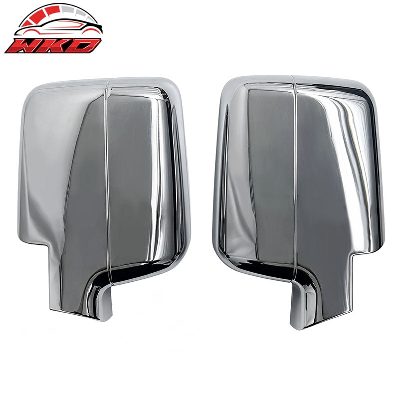 Wholesale Fits 04-08 F-150 Lariat/FX4/XLT & Mark LT Rear Side View Mirror Cover Chrome ABS