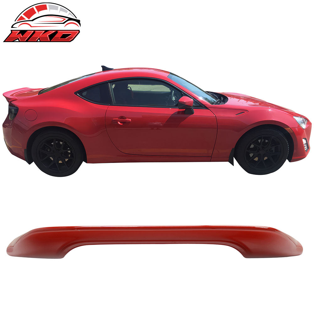 Fits 13-20 Scion FRS/Subaru BRZ/Toyota 86 TRD Trunk Spoiler ABS Painted #C7P Red