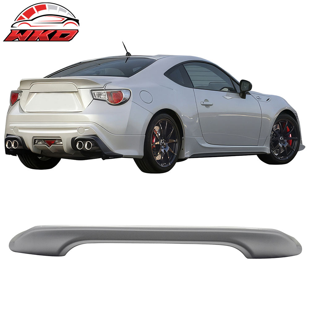 Fits 13-20 Scion FRS/Subaru BRZ/Toyota 86 TRD Trunk Spoiler Painted #D6S Silver