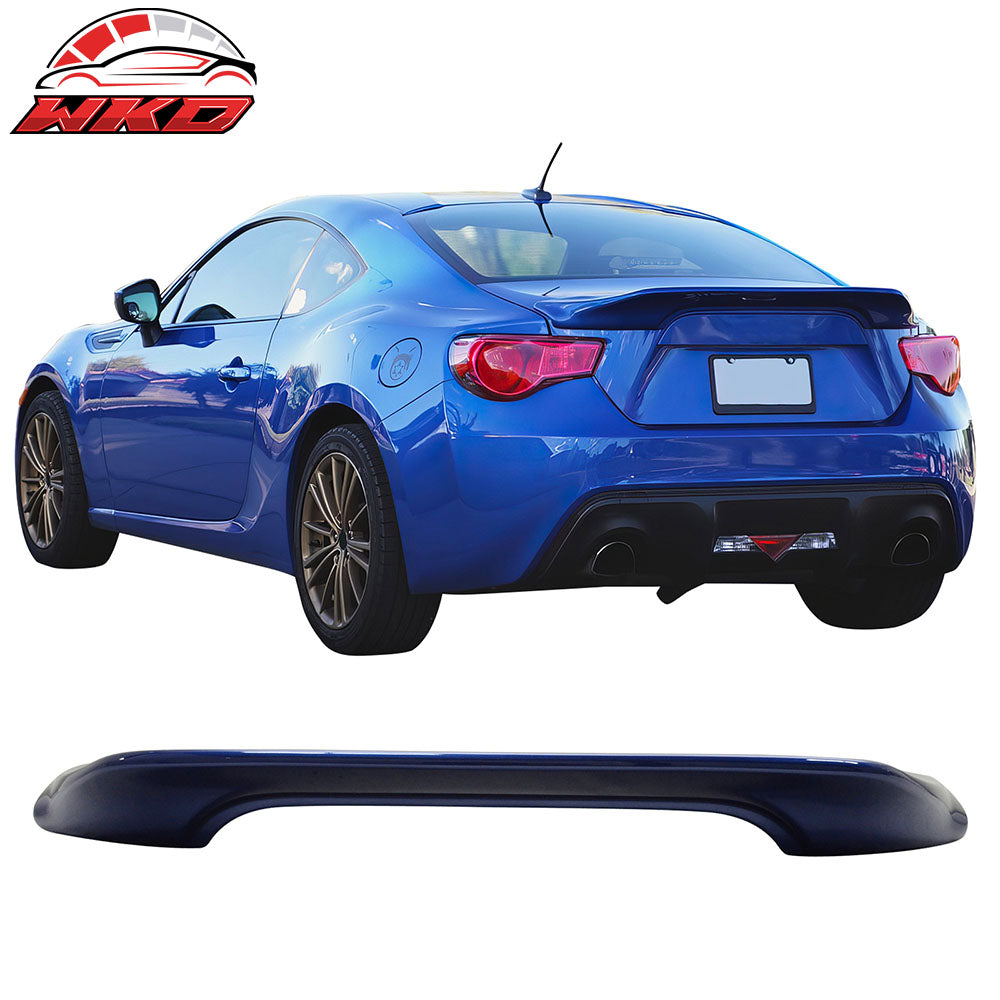 Fits 13-20 Scion FRS/Subaru BRZ/Toyota 86 TRD Trunk Spoiler Painted #E8H Blue