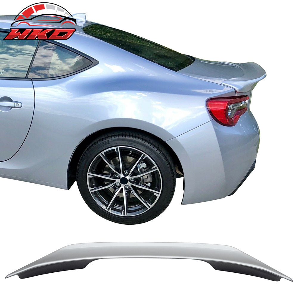 Fits 13-20 Scion FRS/Subaru BRZ/Toyota 86 TRD Trunk Spoiler Painted #G1U Silver