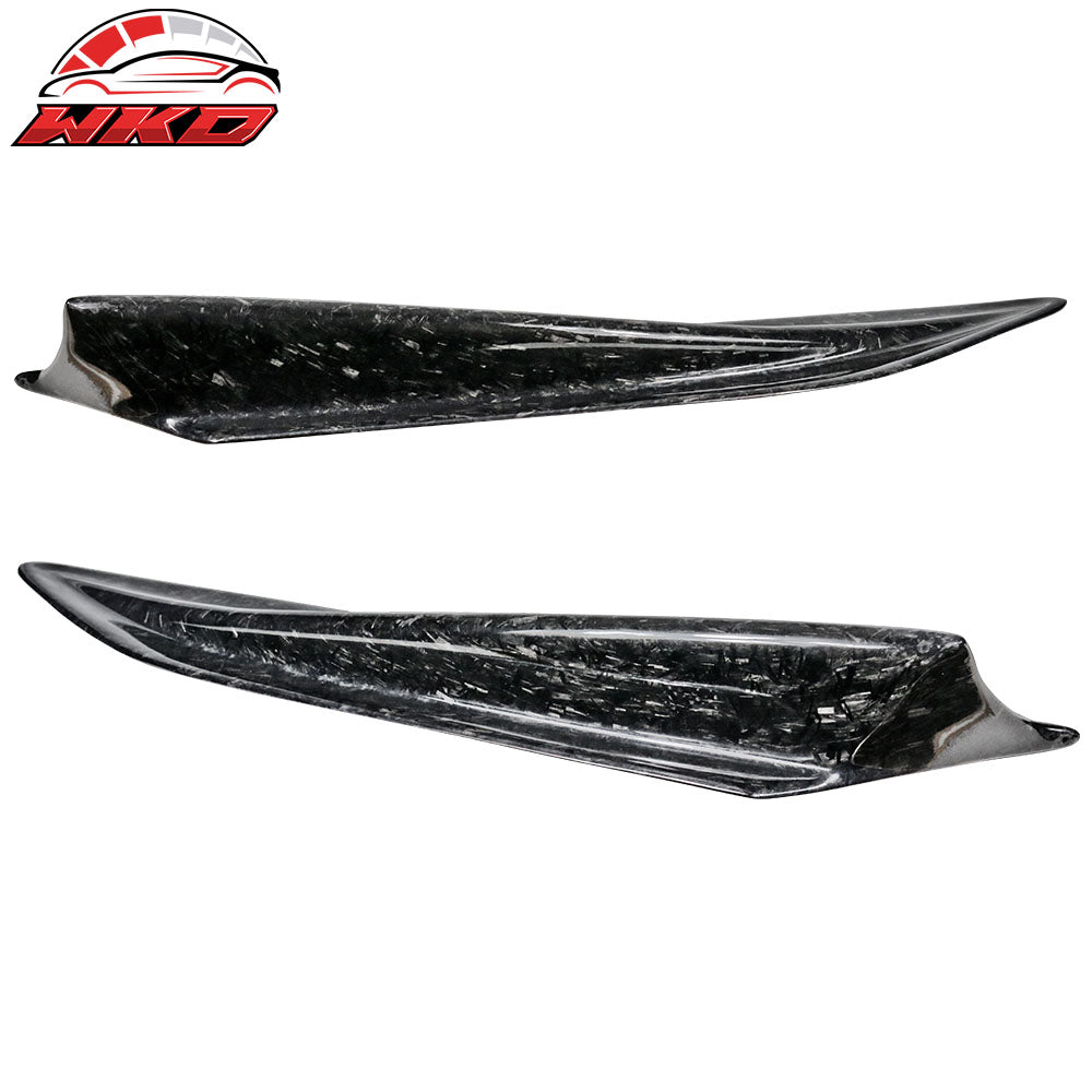 Fits 13-20 Scion FRS/Subaru BRZ/Toyota 86 Fender Cover Matte Forged Carbon Fiber