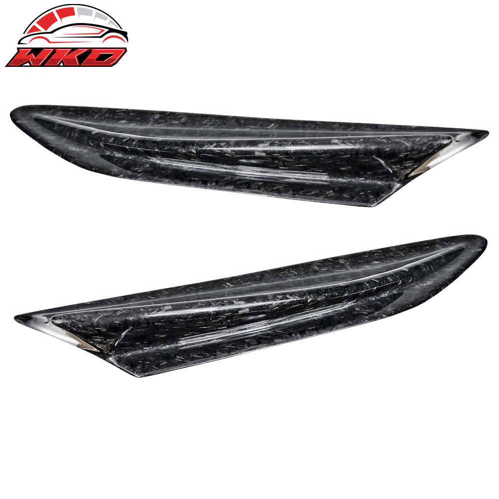 Fits 13-20 Scion FRS/Subaru BRZ/Toyota 86 Fender Cover Matte Forged Carbon Fiber