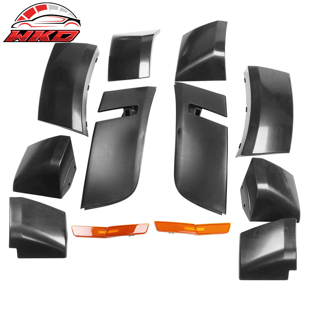 Fits 18-23 Dodge Challenger Demon Model Only Fender Flares DM Style Unpainted PP