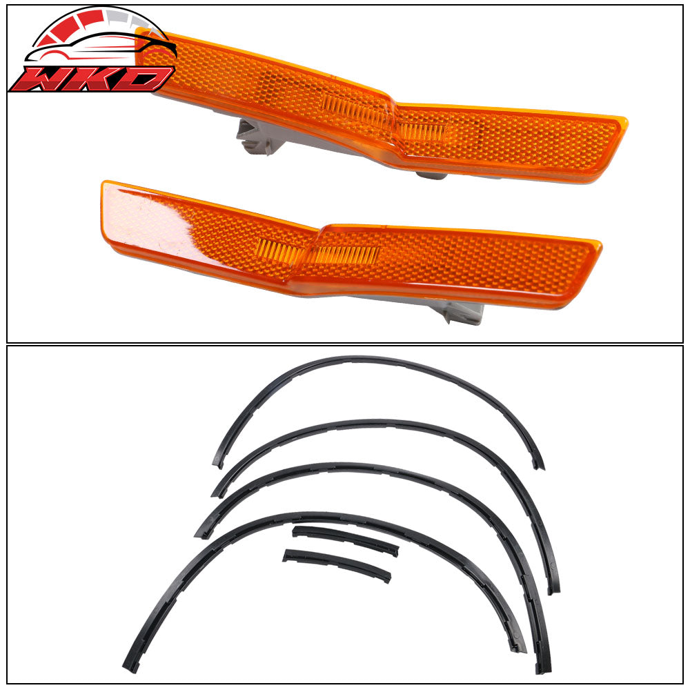 Fits 18-23 Dodge Challenger Demon Model Only Fender Flares DM Style Unpainted PP