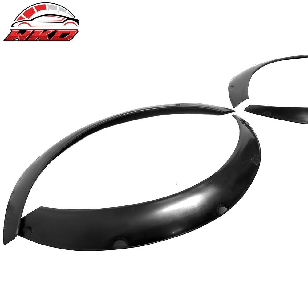 Fits 84-92 BMW E30 3-Series Coupe MDP Style Fender Flares Sanded Wheel Covers PU