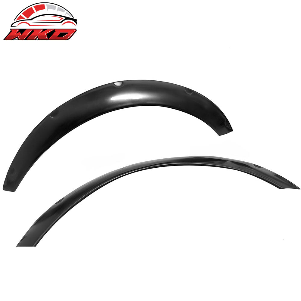 Fits 84-92 BMW E30 3-Series Coupe MDP Style Fender Flares Sanded Wheel Covers PU