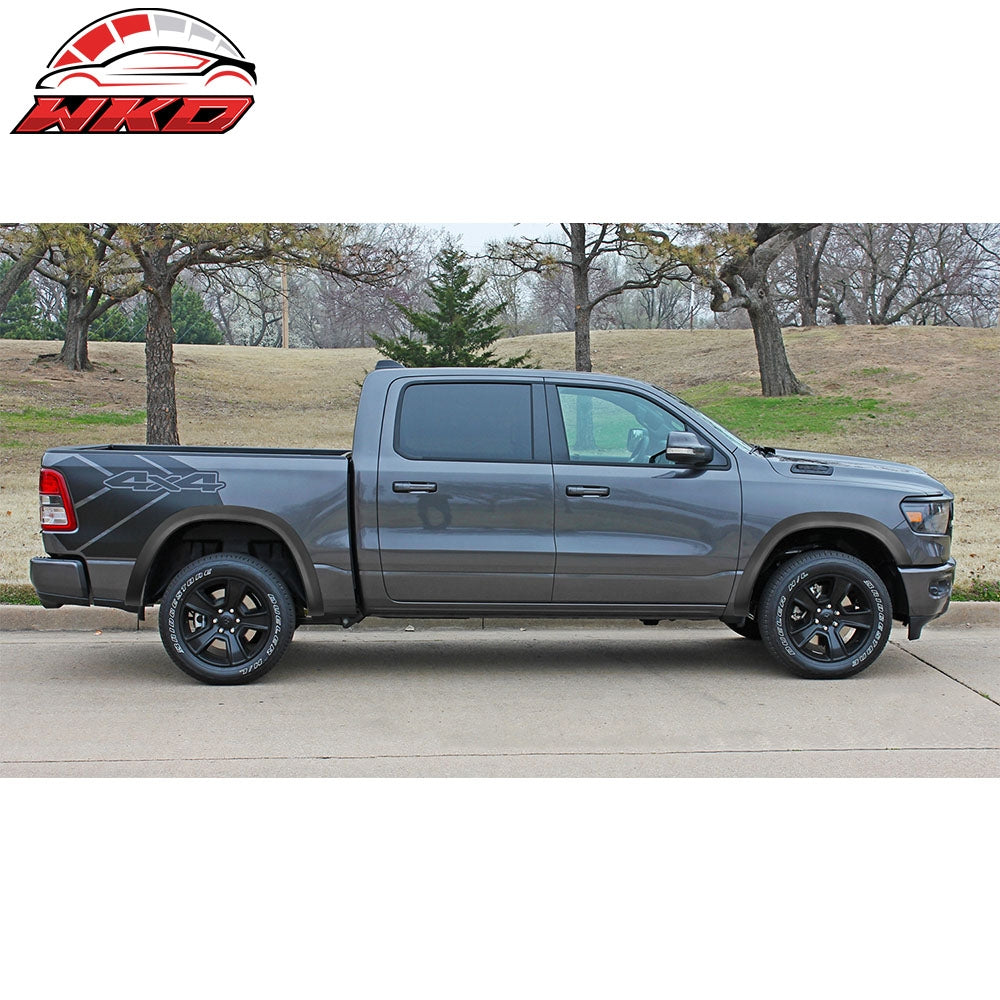 Fits 19-25 Dodge Ram 1500 OE V2 Style Textured Black Fender Flares 4PCS Set - PP
