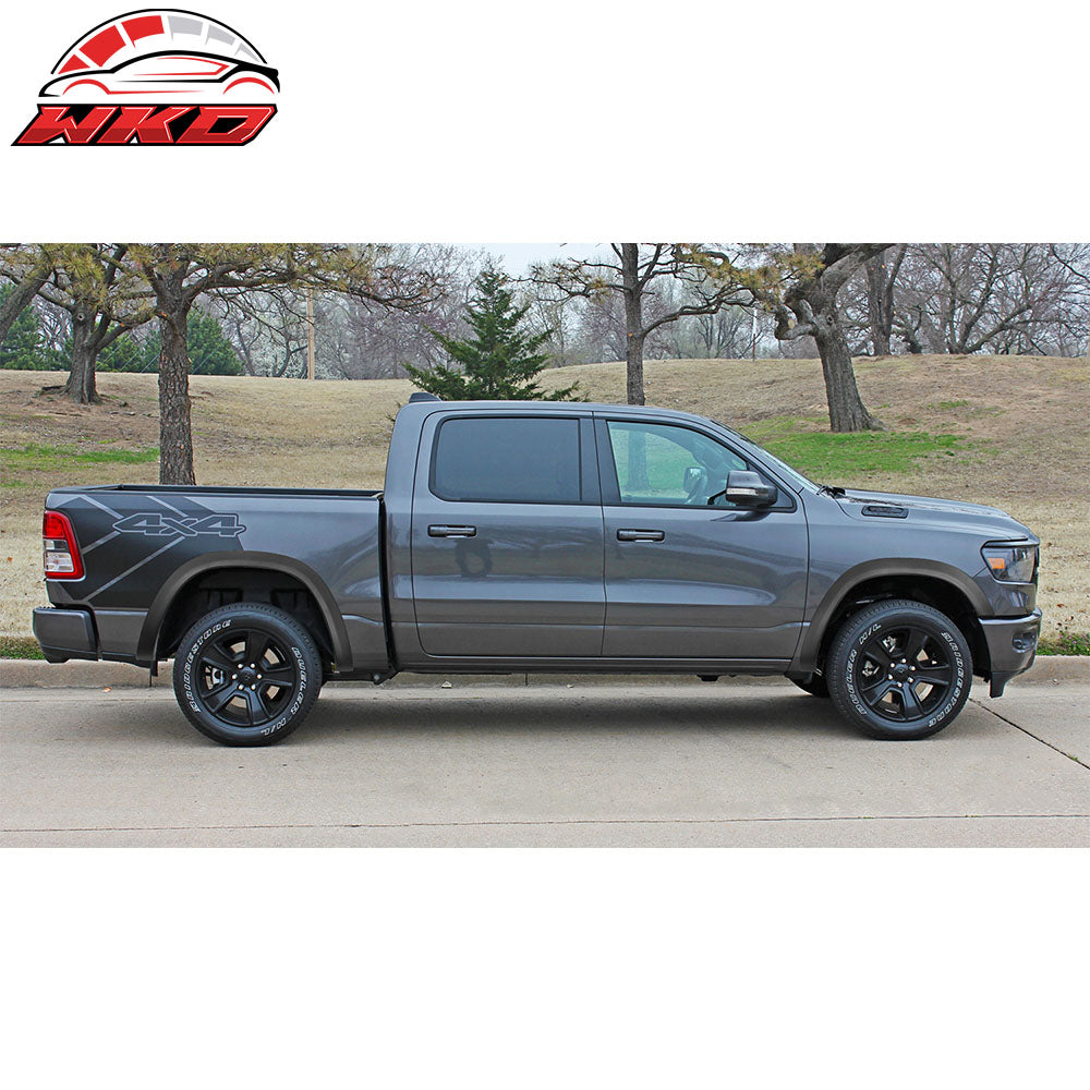 Fits 19-25 Dodge Ram 1500 OE V2 Style Textured Black Fender Flares 4PCS Set - PP