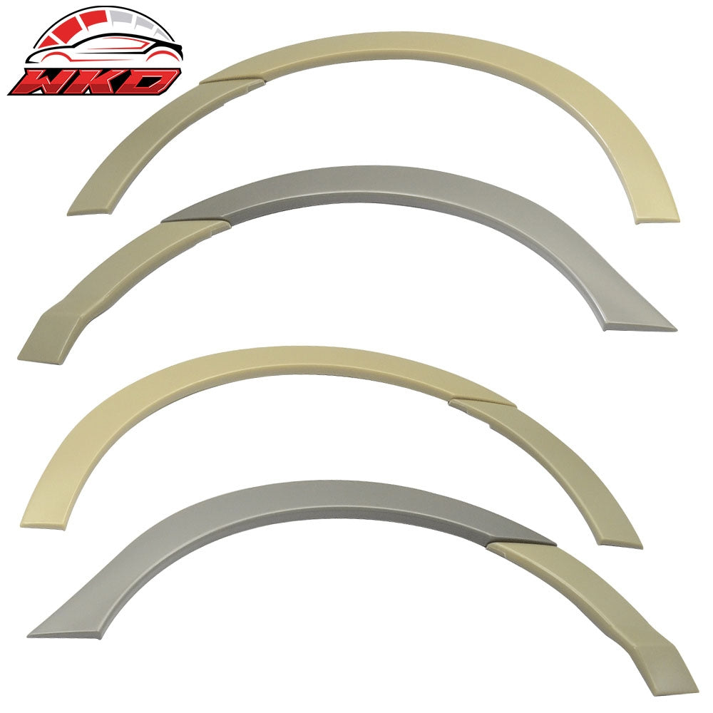 06-11 Honda Civic Sedan RR Style Front Rear Fender Flares Unpainted ABS | Wholesale - Wikond Auto
