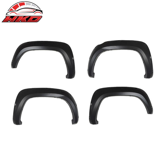16-17 Toyota Tacoma Pocket Rivet Bolt Style Fender Flares Wheel Covers ABS | Wholesale